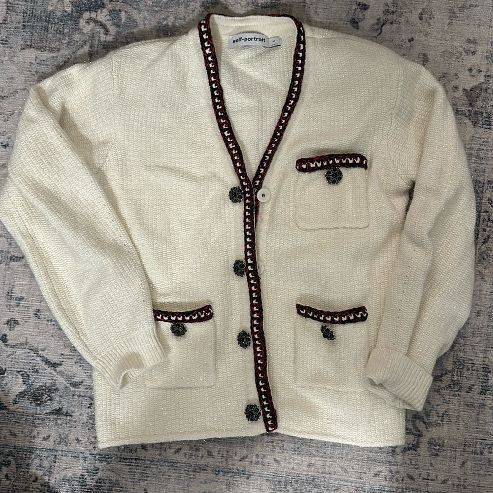 Self portrait cardigan size M
